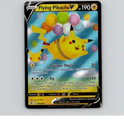 Pikachu V SWSH285 / Flying Pikachu V 006/025 Pokemon TCG Card Choose Variation - Image 2