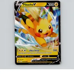 Pikachu V SWSH285 / Flying Pikachu V 006/025 Pokemon TCG Card Choose Variation - Image 4