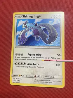 Shining Lugia SM82 Sm Holo Pokemon Card TCG - Image 5
