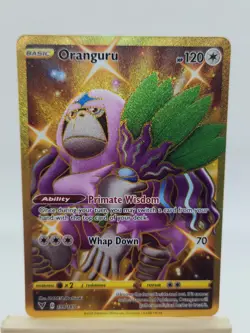Pokemon Oranguru 199/185 Secret Rare Holo Vivid Voltage Primate Wisdom TCG Card - Image 1