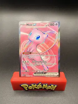 Mew ex 193/165 Sv: Scarlet & Violet 151 Holo Ultra Rare Pokemon Card - NM - Image 1