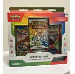 First Partner Illustration Collection Series 1 Promo 3-Pack 9 Cards English - Image 1