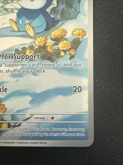 Piplup 098/094 Secret Illustration Rare Phantasmal Flames Pokemon Card OC #2 - Image 4