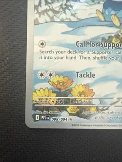 Piplup 098/094 Secret Illustration Rare Phantasmal Flames Pokemon Card OC #2 - Image 5