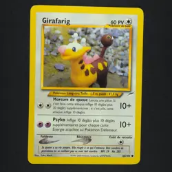 Girafarig 66/105 - Neo Destiny French - Pokemon Card - Image 1