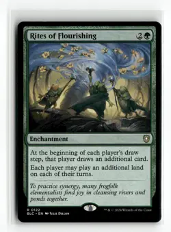 Rites of Flourishing Bloomburrow NM Rare #80 MTG Magic - Image 1