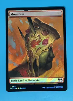 Mountain (0313) (Surge Foil) Land Teenage Mutant Ninja Turtles - Image 1