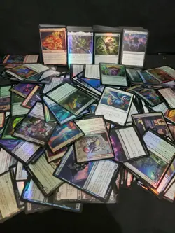 MTG Teenage Mutant Ninja Turtles Foil Bulk TMNT Bulk Foil 100 (Comm/Uncomm) - Image 1