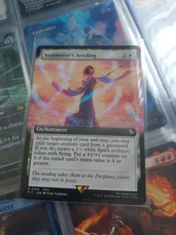 Mtg Summoner's Sending Borderless 109 - Image 1