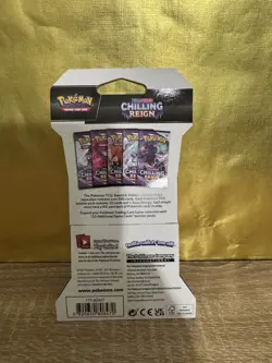 Pokemon TCG: Sword & Shield - Chilling Reign Sleeved Booster Pack (Moltres) 820650828478 - Image 2