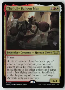 The Jolly Balloon Man Promo Pack: Duskmourn: House of Horror (219) Foil - MTG - Image 1
