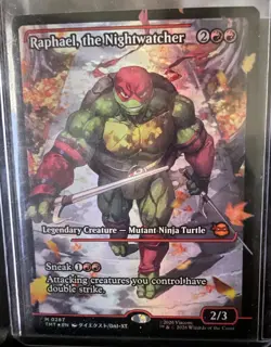 Raphael, the Nightwatcher (Showcase) Teenage Mutant Ninja Turtles Foil NMT - Image 1