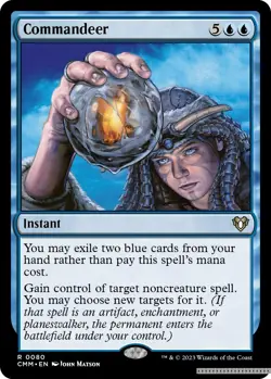 Commandeer [CMM - 80] - NM [Foil] TCG MTG - Image 1