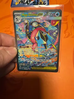 Mega Greninja EX SIR 116/086 Chaos Rising Pokemon TCG EXCELLENT CONDITION - Image 1