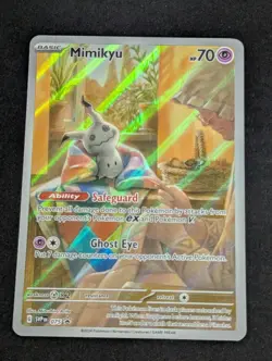 Mimikyu 075 Pokemon Scarlet & Violet Black Star Promo Card Holo NM - Image 1