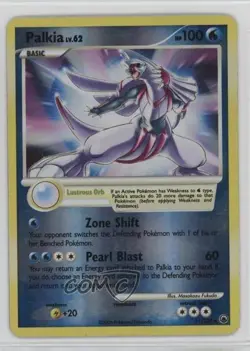 Palkia Reverse Foil Pokemon Diamond & Pearl Majestic Dawn #11 2008 - Image 1