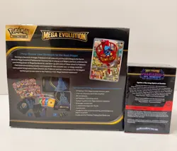 POKEMON ETB MEGA EVOLUTION ETB And PHANTASMAL FLAMES BOOSTER BUNDLE TCG (lot2) - Image 3