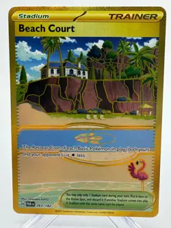Beach Court 263/182 Pokemon Paradox Rift Hyper Rare - Image 1
