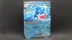 PALAFIN EX 061/167 DOUBLE RARE TWILIGHT MASQUERADE POKEMON NM/M - Image 1