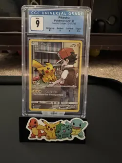 CGC 9 Pikachu 241/236 Sun & Moon Cosmic Eclipse 2019 / Pokemon TCG - Image 1