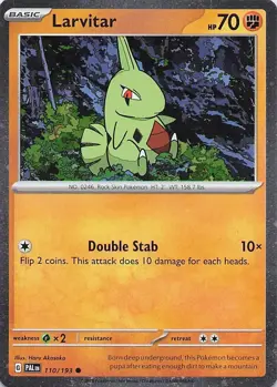 Larvitar (Cosmos Holo) - 110/193 Promo 2018 Miscellaneous Cards & Products NM - Image 1