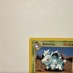 Pokemon Nidorina Uncommon Jungle 1999 70 HP Double Kick 40/64 Unlimited Regular - Image 5