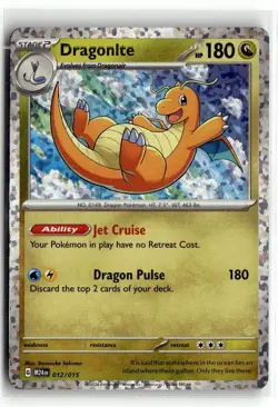 2024 Pokemon McDonald's Promos Dragonite #012/015 - Image 1