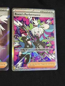 Pokemon Chaos Rising English Roxie’s Performance Sir 121/086 And Ir 112/086 NM - Image 2