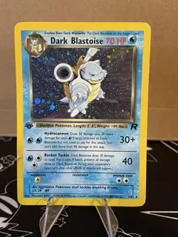 Pokemon Dark Blastoise Holo 1st Edition 3/82 Team Rocket - Image 3