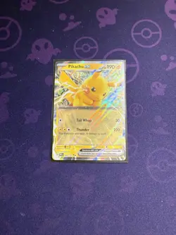 Pikachu ex Double Rare 028/131 Sv: Prismatic Evolutions Holo POKEMON NEAR MINT - Image 1