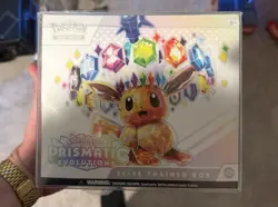 Pokemon TCG Prismatic Evolutions ETB Brand New Sealed! Ships In Protective Case - Image 1