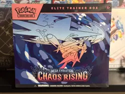 Pokemon Mega Evolutions ME4 Chaos Rising Elite Trainer Box Sealed - Image 1