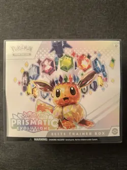 Pokemon - Prismatic Evolutions Elite Trainer Box ETB Factory Sealed - Image 1