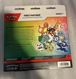 Pokemon TCG: First Partner Illustration Collection: Series 1 Promo Pack New - Image 2