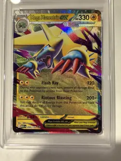 💎 2025 Pokemon MEG EN Mega Evolution Mega Manectric Ex 50/132 PSA 10 GEM MT 💎 - Image 2