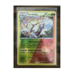 MINT Pokemon Volcarona 15/114 XY Steam Siege Reverse Holo Rare Stage 1 110 HP - Image 1