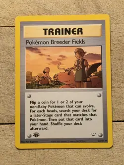 Pokemon Breeder Fields 62/64 Neo Revelation Regular - Image 1