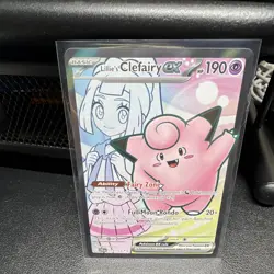 Pokemon TCG Lillie's Clefairy ex 173/159 SV09 FA Holo - Image 1