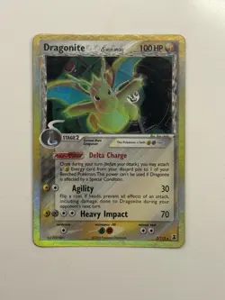 Pokemon TCG Dragonite 3/113 Delta Species Holo - Image 1