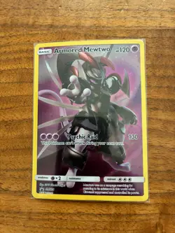 Pokemon Promo Armored Mewtwo SM228 LP - Image 1