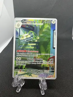 Pokemon TCG - Ferrothorn - 209/182 - Paradox Rift - NM Illustration Rare (2023) - Image 1