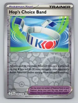 Reverse Holo Hop's Choice Band #148/159 Uncommon SV09: Journey Together Pokemon - Image 1