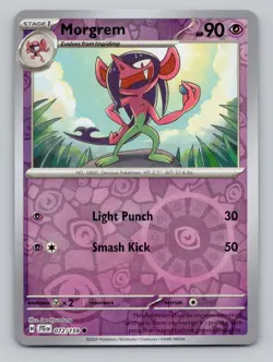 Reverse Holo Morgrem #072/159 Common SV09: Journey Together Pokemon - Image 1