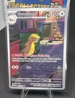 Pokemon Gumshoos Illustration Rare 153/132 Mega Evolution Holo EN - Image 1