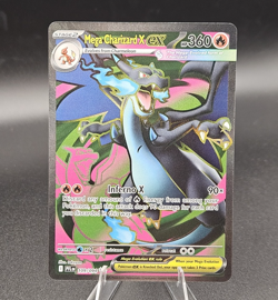 Pokemon TCG - Phantasmal Flames #109/094 Mega Charizard X ex - Image 1