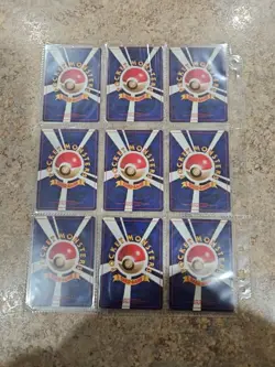 9 Set Old Ura Gosanke Japanese Pokemon Card - Image 2