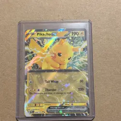 The Pokemon Company Pikachu ex 028/131 SV Prismatic Evolutions Holo Double Rare - Image 1