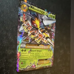 The Pokemon Company M Beedrill EX XY158 XY Promo Holo Mega 200 HP Eng - Image 3
