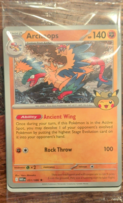 Pokemon TCG Archeops 051/086 Dragons Exalted Holo PROMO FIELD MUSEUM- IN HAND! - Image 1