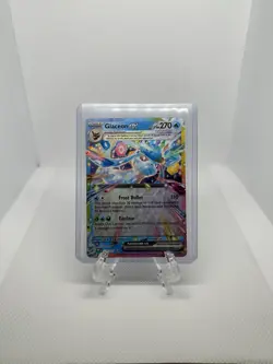 Glaceon ex 026/131 SV: Prismatic Evolutions Holo Double Rare NM Pokemon TCG - Image 1